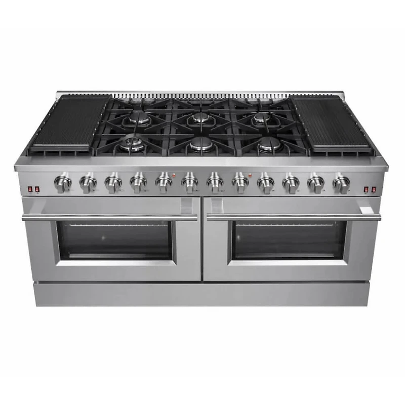 8.64 Cu. Ft. Stainless Freestanding Gas Range