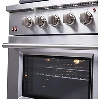 8.64 Cu. Ft. Stainless Freestanding Gas Range