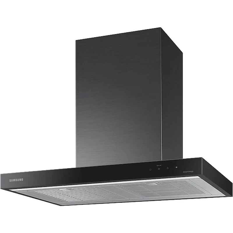30 inch Bespoke Clean Deep Charcoal Wall Mount Smart Chimney Hood