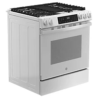 5.3 Cu. Ft. White Slide-In Gas Convection Range