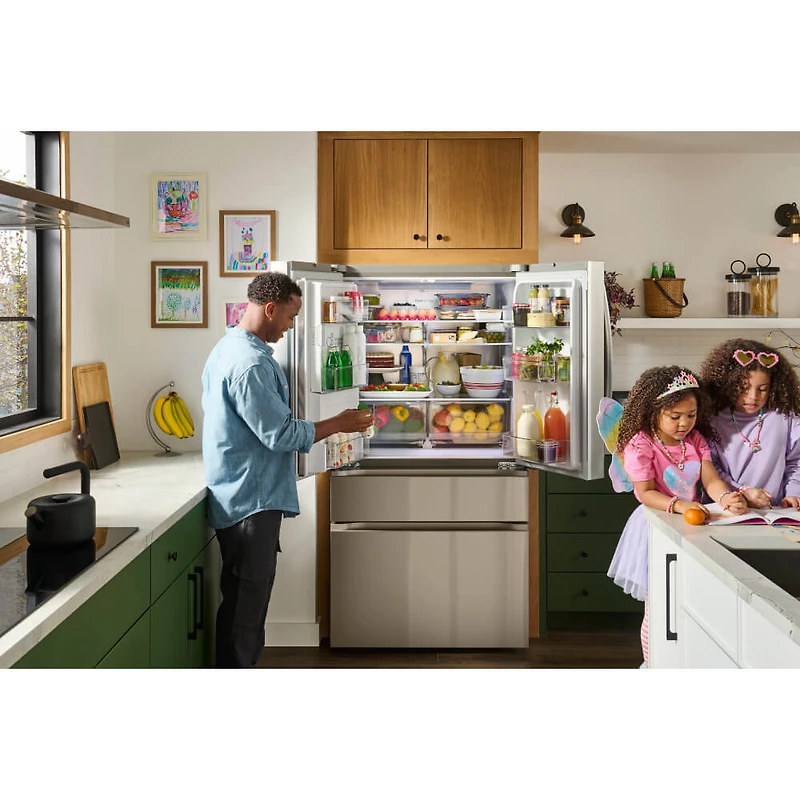 29 Cu. Ft. Stainless 4-Door French Door Smart Refrigerator