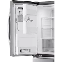 29 Cu. Ft. Stainless 4-Door French Door Smart Refrigerator
