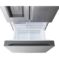 20 Cu. Ft. Stainless 3-Door French Door Counter-Depth Refrigerator