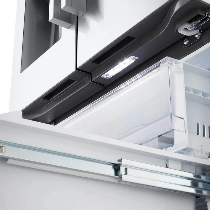 20 Cu. Ft. Stainless 3-Door French Door Counter-Depth Refrigerator