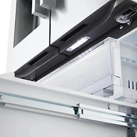 20 Cu. Ft. Stainless 3-Door French Door Counter-Depth Refrigerator