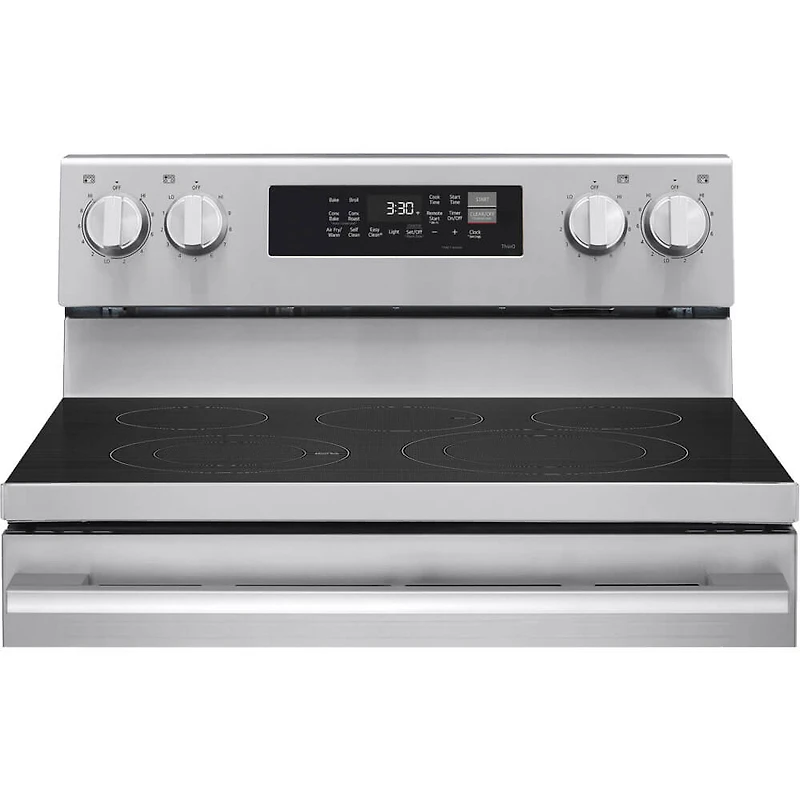 6.3 Cu. Ft. Stainless Freestanding Electric Smart Range