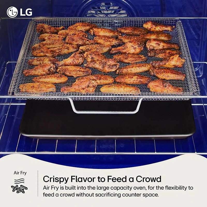 6.3 Cu. Ft. Stainless Freestanding Smart Electric Range