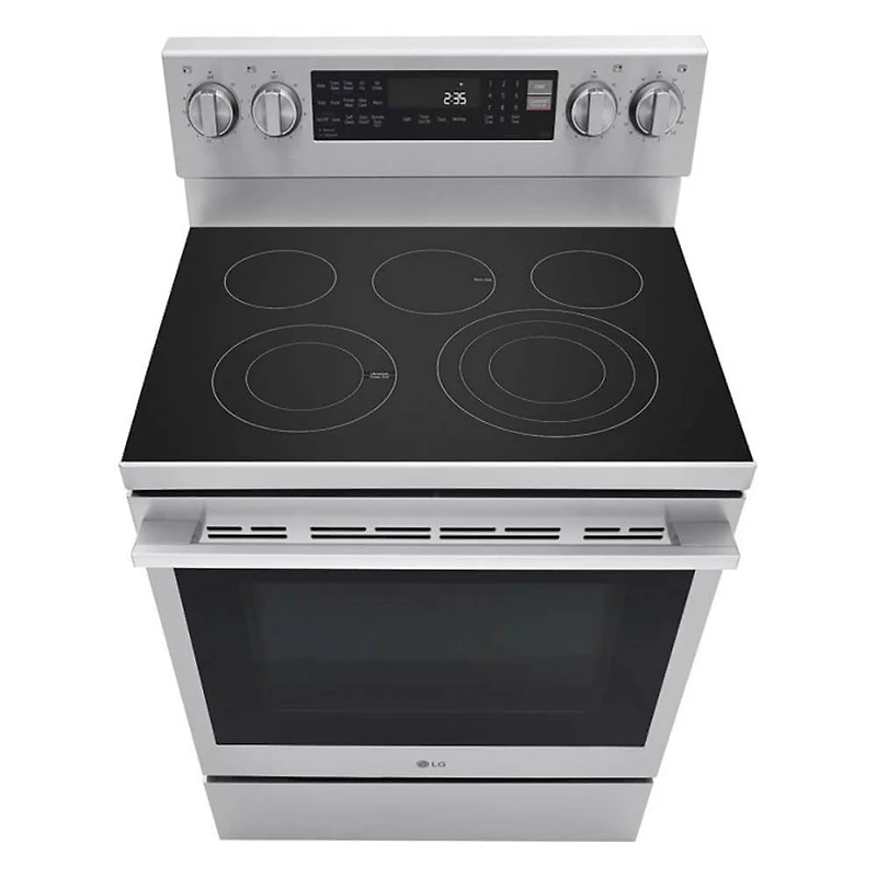 6.3 Cu. Ft. Stainless Freestanding Smart Electric Range