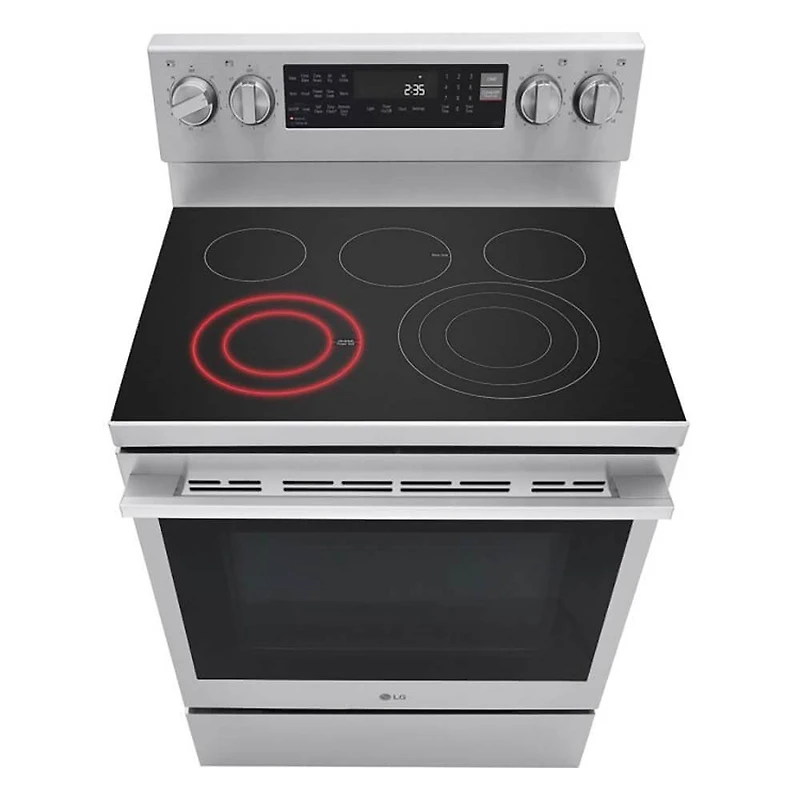 6.3 Cu. Ft. Stainless Freestanding Smart Electric Range