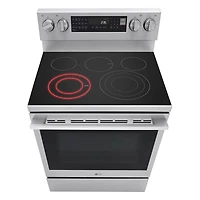 6.3 Cu. Ft. Stainless Freestanding Smart Electric Range