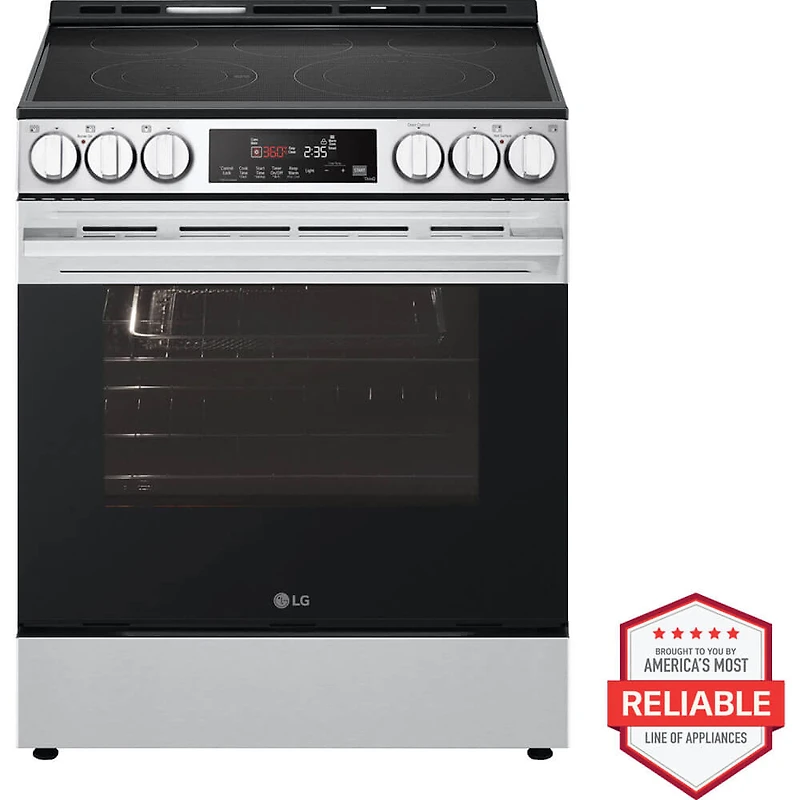 6.3 Cu. Ft. Stainless Smart Slide-In Electric Range