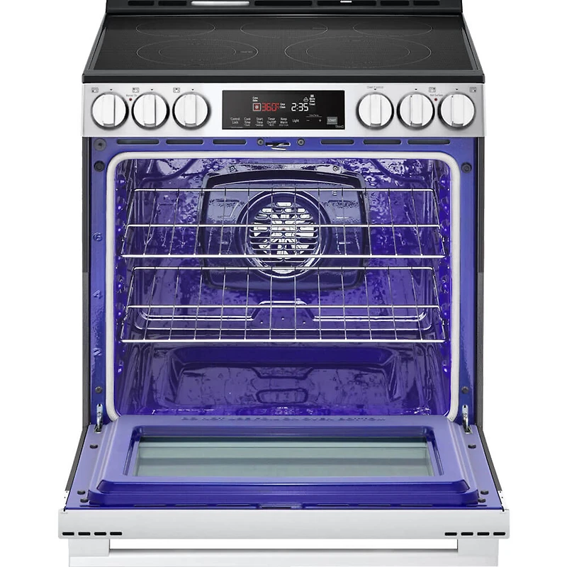 6.3 Cu. Ft. Stainless Smart Slide-In Electric Range