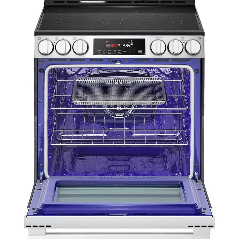 6.3 Cu. Ft. Stainless Smart Slide-In Electric Range