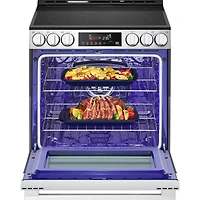 6.3 Cu. Ft. Stainless Smart Slide-In Electric Range