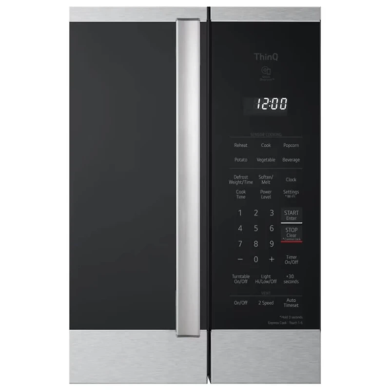 1.8 Cu. Ft. Stainless Steel Over-The-Range Smart Microwave