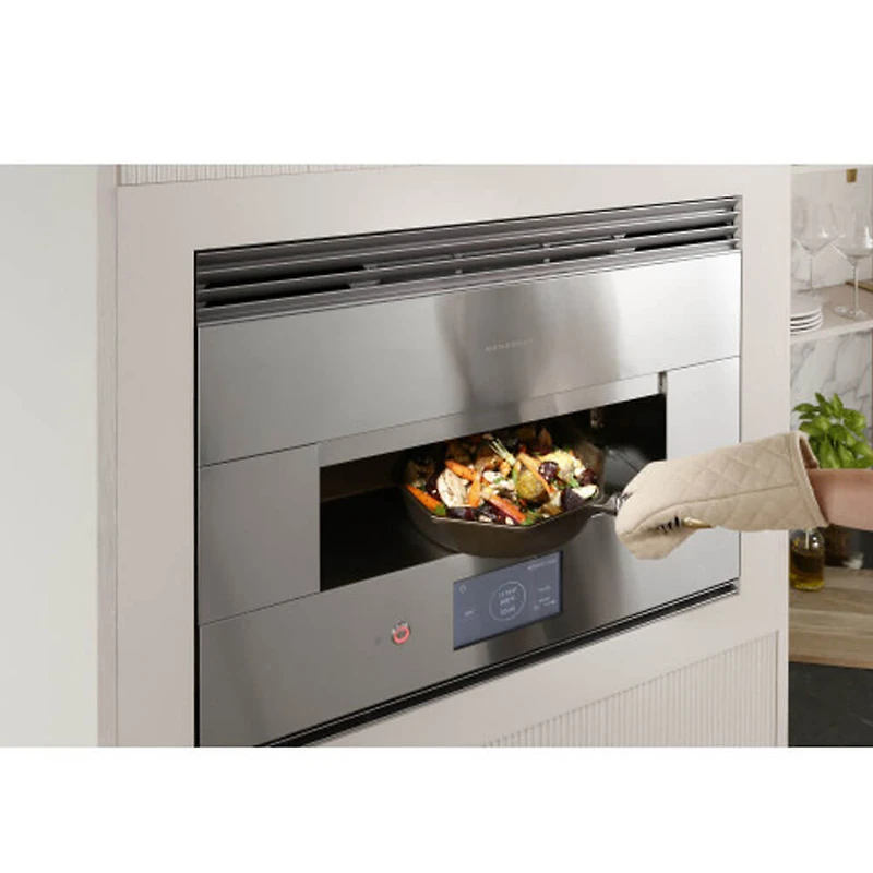 30 inch Stainless Hearth Electric Wall Oven