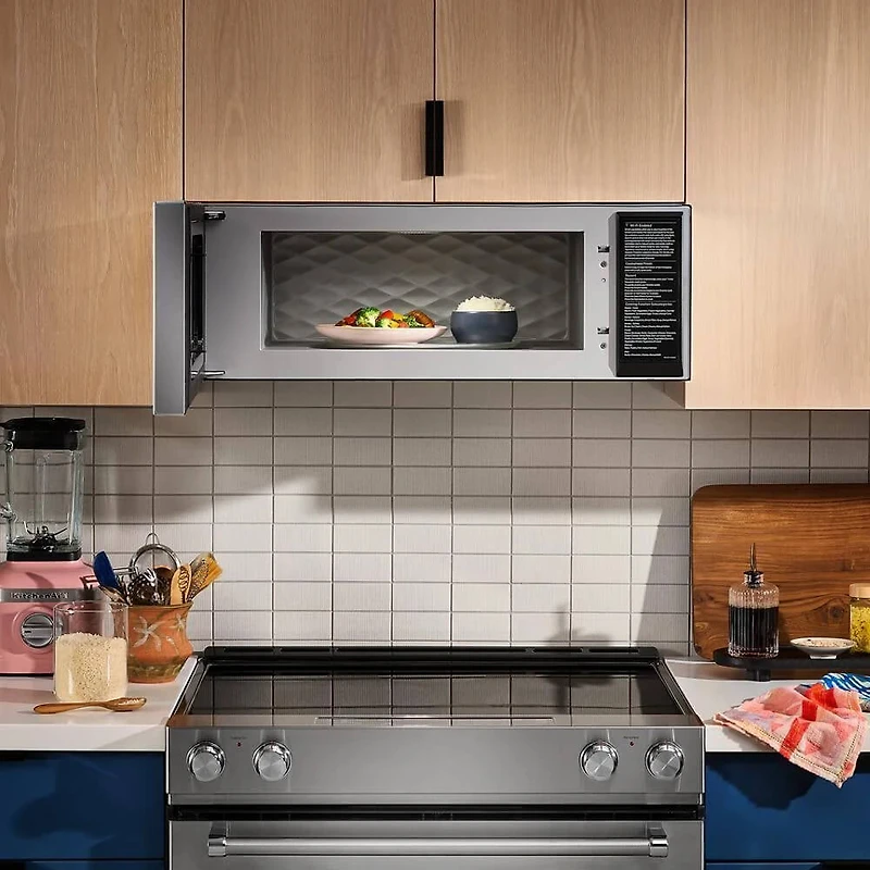 1.1 Cu. Ft. Stainless Over-the-Range Low Profile Smart Microwave