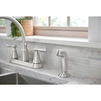 Hutchinson Two-Handle High Arc Kitchen Faucet - Spot Resist Stainless - OPEN BOX