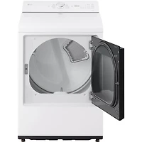 7.3 Cu. Ft. White Top Load High Efficiency Smart Electric Dryer