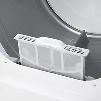 7.3 Cu. Ft. White Top Load High Efficiency Smart Electric Dryer