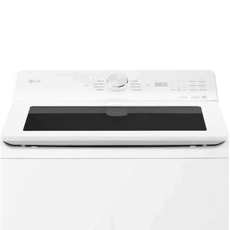 4.8 Cu. Ft. White High Efficiency Top Load Smart Washer