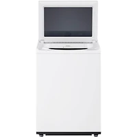 4.8 Cu. Ft. White High Efficiency Top Load Smart Washer