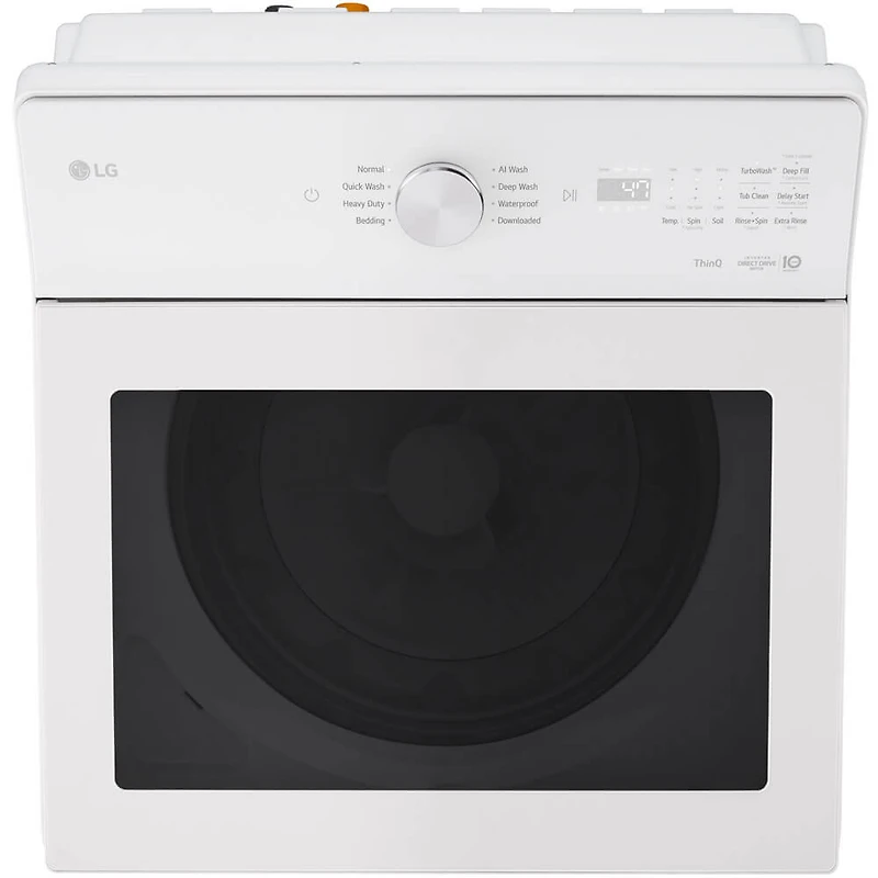 4.8 Cu. Ft. White High Efficiency Top Load Smart Washer