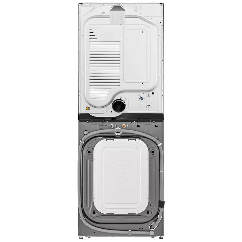 5 Cu. Ft. Washer/7.4 Cu. Ft. Electric Dryer Smart WashTower - Noble Steel