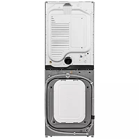 5 Cu. Ft. Washer/7.4 Cu. Ft. Electric Dryer Smart WashTower - Noble Steel