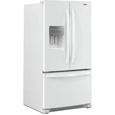 24.7 Cu. Ft. White French Door Refrigerator