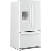 24.7 Cu. Ft. White French Door Refrigerator