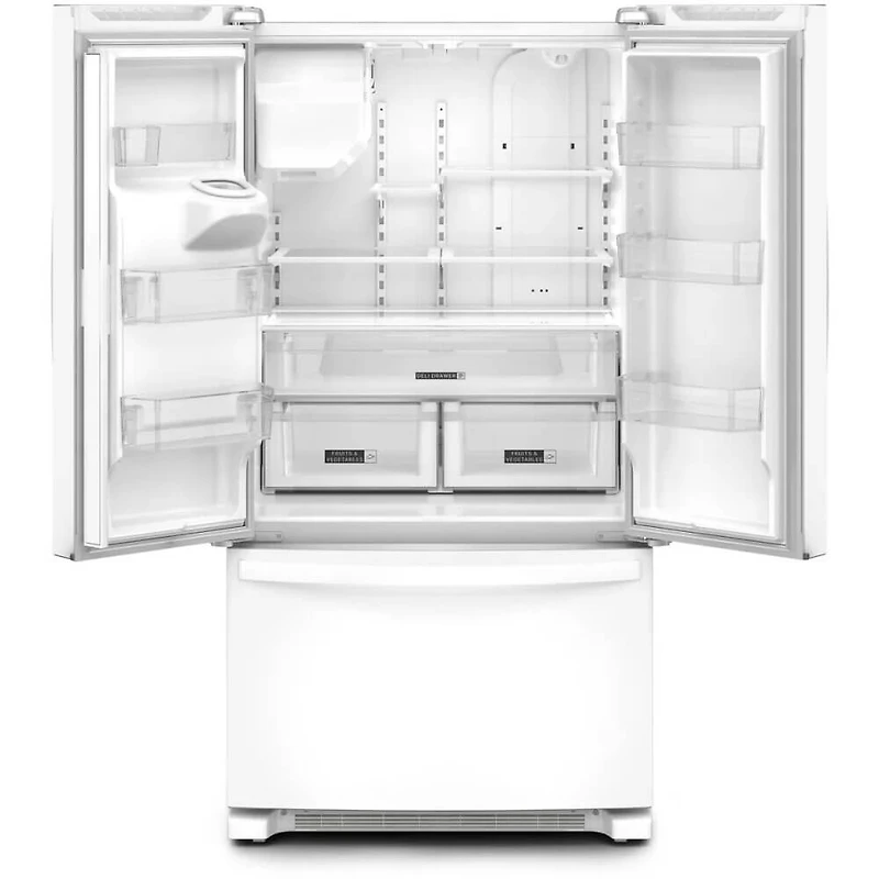 24.7 Cu. Ft. White French Door Refrigerator
