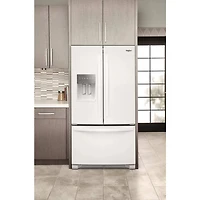 24.7 Cu. Ft. White French Door Refrigerator