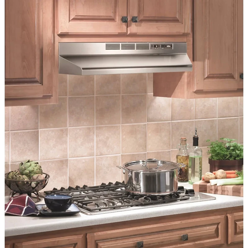 30 inch Stainless Under Cabinet Non Ducted Range Hood - OPEN BOX