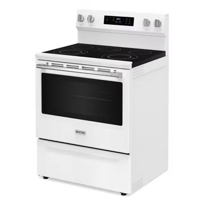5.3 Cu. Ft. White Freestanding Electric Range
