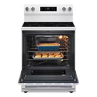 5.3 Cu. Ft. White Freestanding Electric Range