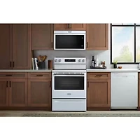5.3 Cu. Ft. White Freestanding Electric Range