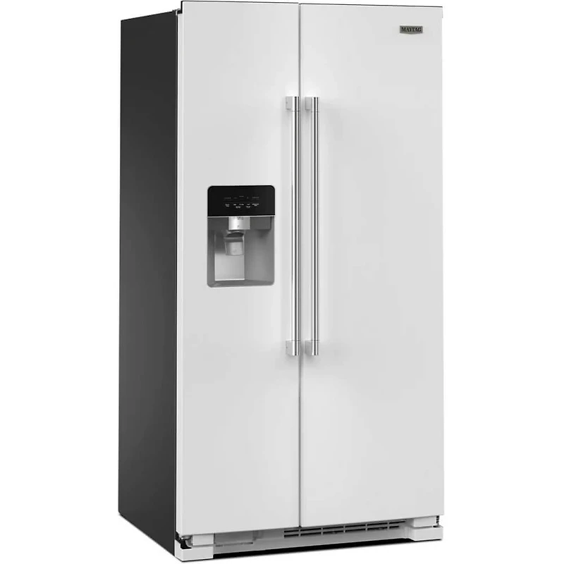 24.5 Cu. Ft. White 2-Door Side-by-Side Refrigerator