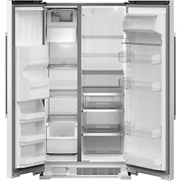 24.5 Cu. Ft. White 2-Door Side-by-Side Refrigerator