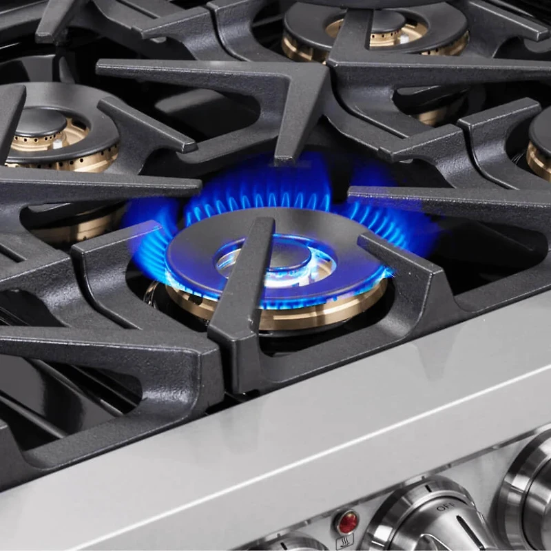 5.36 Cu. Ft. Stainless Freestanding Dual-Fuel Gas Range