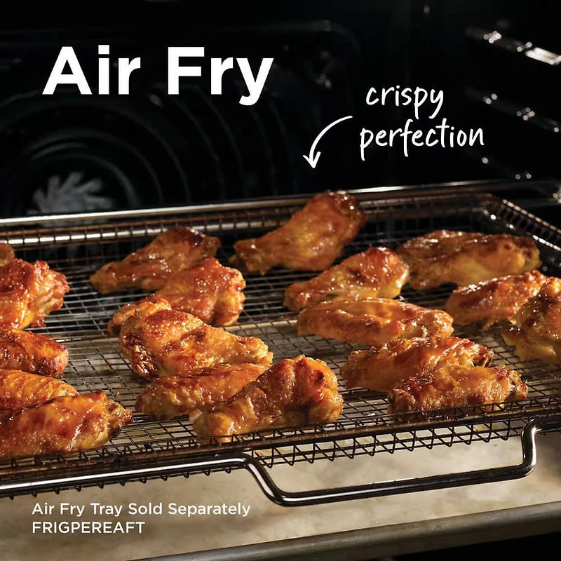 5.3 Cu. Ft. Black Stainless Freestanding Convection Electric Range