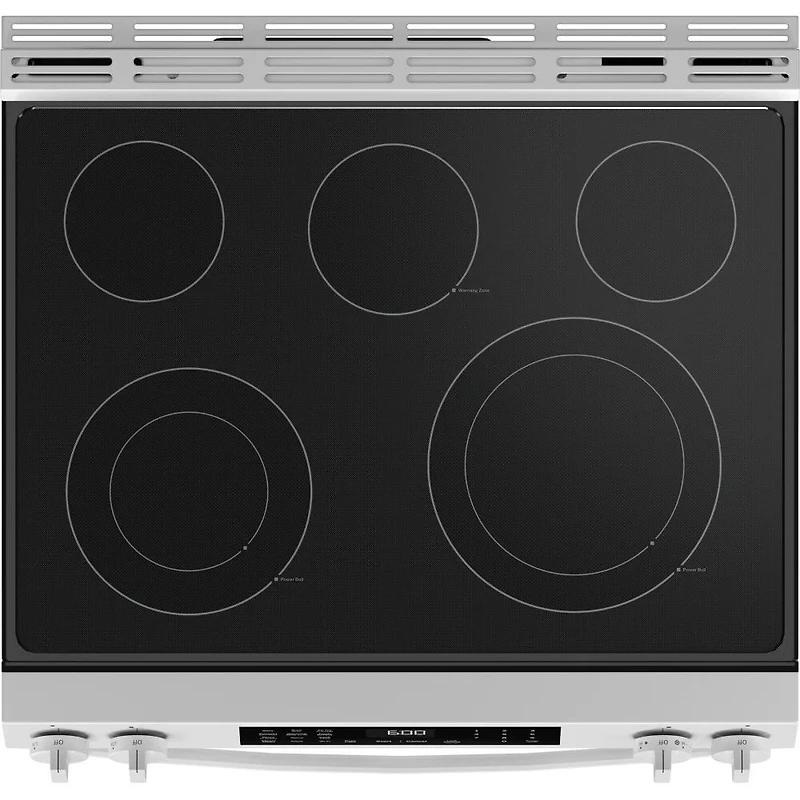 5.3 Cu. Ft. White Slide-In Smoothtop Smart Electric Range