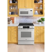 5.3 Cu. Ft. White Slide-In Smoothtop Smart Electric Range