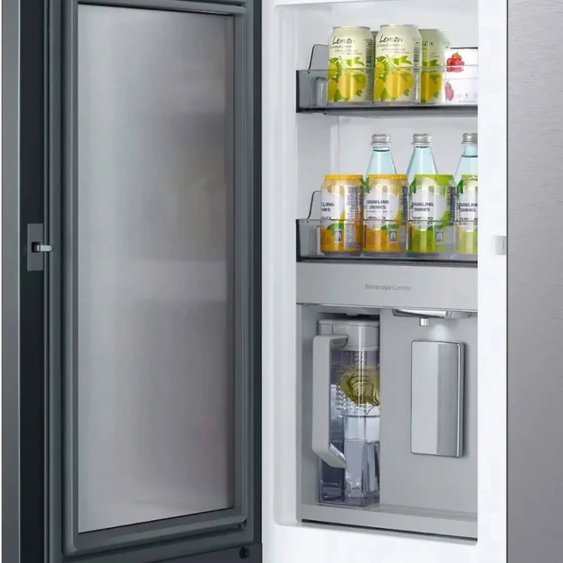 23 Cu. Ft. Stainless Counter-Depth 4-Door French Door Refrigerator