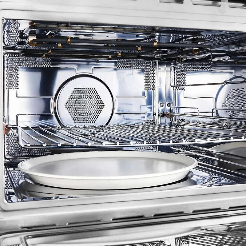 24 inch Oliena Espresso Series White Single Electric Wall Oven