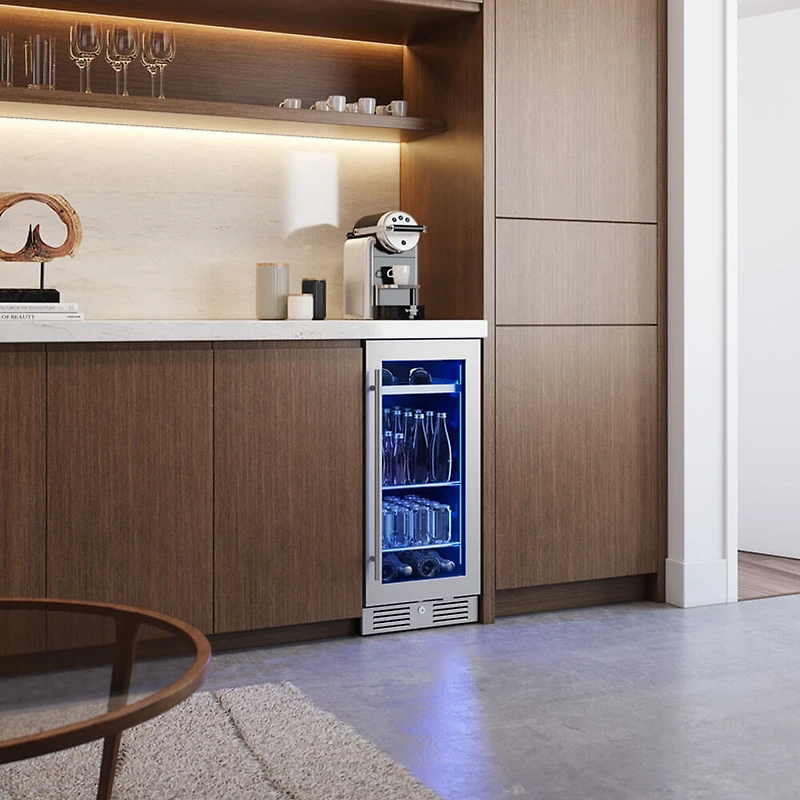 3.4 Cu. Ft. Stainless Built-In Beverage Cooler