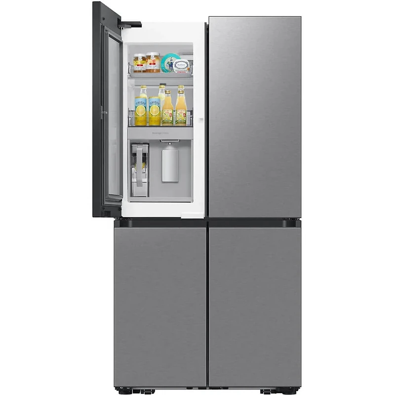 22.5 Cu. Ft. Bespoke Stainless 4-Door French Door Counter Depth Refrigerator