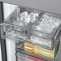 22.5 Cu. Ft. Bespoke Stainless 4-Door French Door Counter Depth Refrigerator