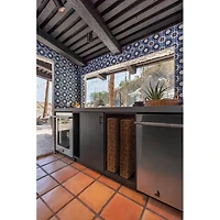 5.2 Cu. Ft. Stainless Built-In Undercounter Refrigerator