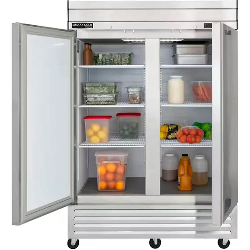 42 Cu. Ft. Stainless Commercial Reach-In Refrigerator 